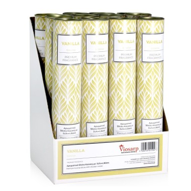 VIOSARP ΑΡΩΜΑΤΙΚΑ ΣΤΙΚΣ ΚΑΥΣΗΣ 30TEM ΜΕ ΞΥΛΙΝΗ ΒΑΣΗ ΒΑΝΙΛΙΑ