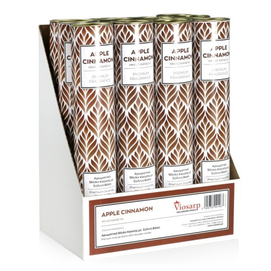 VIOSARP ΑΡΩΜΑΤΙΚΑ ΣΤΙΚΣ ΚΑΥΣΗΣ 30TEM ΜΕ ΞΥΛΙΝΗ ΒΑΣΗ ΜΗΛΟ ΚΑΝΕΛΑ