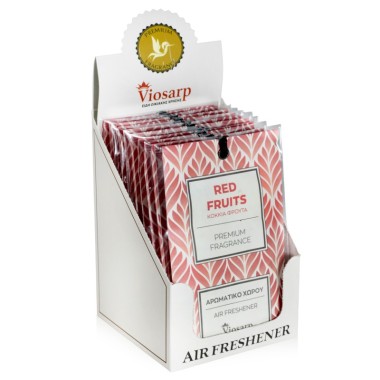 VIOSARP ΑΡΩΜΑΤΙΚΟ ΧΩΡΟΥ ΣΕ ΣΑΚΟΥΛΑΚΙ ΓΙΑ ΣΥΡΤΑΡΙΑ/ΑΜΑΞΙ 1ΤΕΜ ΚΟΚΚΙΝΑ ΦΡΟΥΤΑ