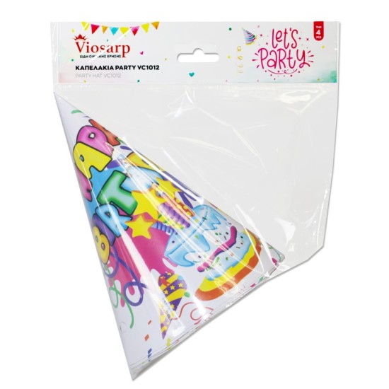 VIOSARP ΚΑΠΕΛΑΚΙΑ PARTY ΣΕΤ 4TEM