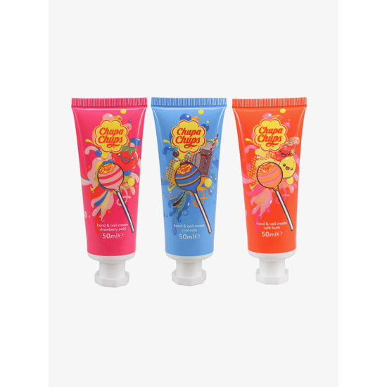 CHUPA CHUPS HAND & NAIL CREAM 50ML (MIX 18 PCS)
