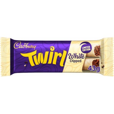 CADBURY 43GR TWIRL ΜΠΑΡΑ ΛΕΥΚΗΣ  ΣΟΚΟΛΑΤΑΣ