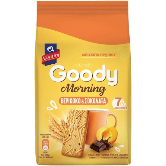 ΑΛΛΑΤΙΝΗ ΜΠΙΣΚΟΤΑ GOODY MORNING 160GR ΒΕΡΙΚΟΚΟ & ΣΟΚΟΛΑΤΑ
