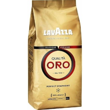 LAVAZZA ΚΑΦΕΣ 1KG QUALITA ORO 100% ARABICA (5/10 INTENSITY)