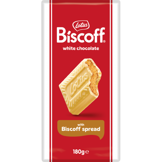 LOTUS BISCOFF ΣΟΚΟΛΑΤΑ ΛΕΥΚΗ 180gr ΜΕ ΓΕΜΙΣΗ SPECULOOS CREAM