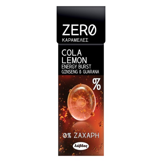ZERO CANDIES ΚΑΡΑΜΕΛΕΣ ΧΩΡΙΣ ΖΑΧΑΡΗ 32G COLA LEMON
