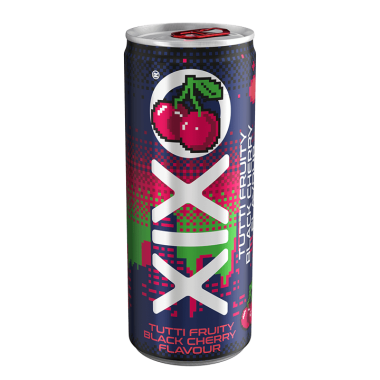 XIXO 250ml TUTTI FRUITY BLACK CHERRY