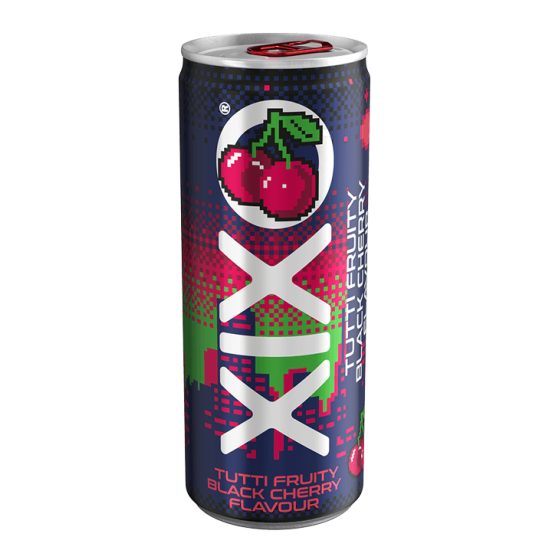 XIXO 250ml TUTTI FRUITY BLACK CHERRY