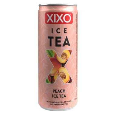 XIXO 250ml ICE TEA ΡΟΔΑΚΙΝΟ