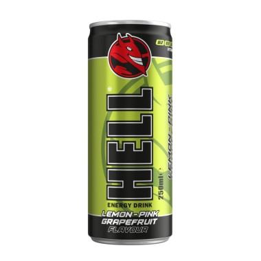 HELL 250ml LEMON & PINK GRAPEFRUIT