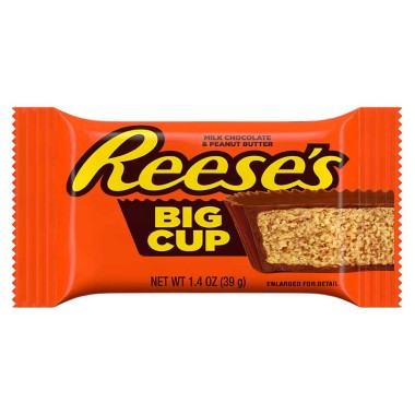 REESE'S ΚΥΠΕΛΟ BIG ΣΟΚΟΛΑΤΑΣ ΓΑΛΑΚΤΟΣ ΜΕ ΓΕΜΙΣΗ ΦΥΣΤΙΚΟΒΟΥΤΗΡΟ 39gr