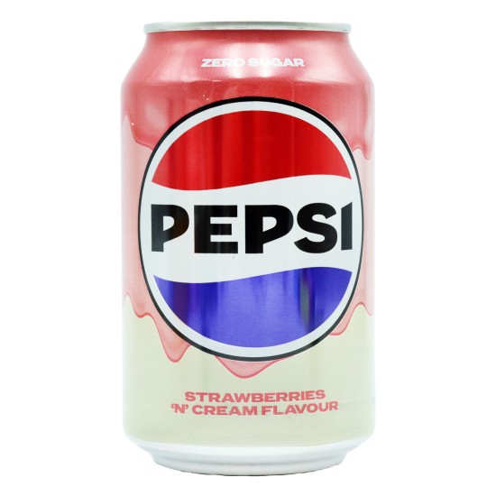 PEPSI COLA STRAWBERRY CREAM SODA FLAVOUR 330ml