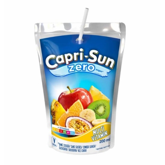 CAPRI-SUN ΧΥΜΟΙ 200ml x 10ΤΕΜ ZERO SUGAR MULTIVITAMINS