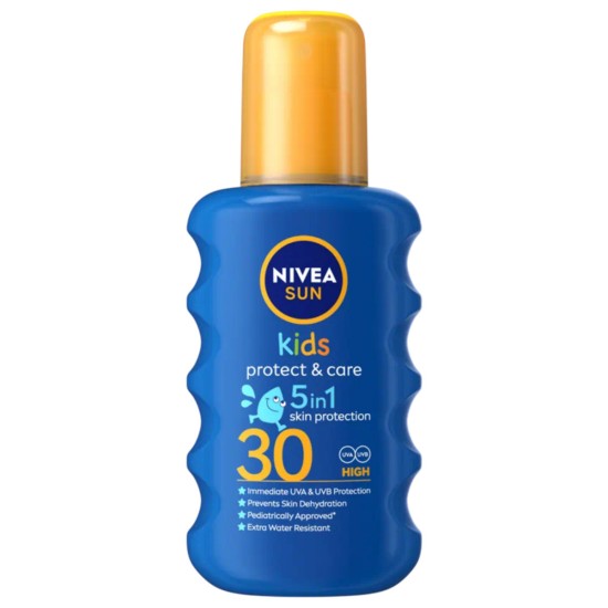 NIVEA SUN ΑΝΤΗΛΙΑΚΟ ΓΑΛΑΚΤΩΜΑ SPRAY KIDS PROTECT & HYDRATE FP30 200ml