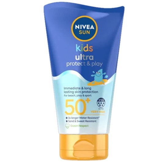 NIVEA SUN (GR) ΑΝΤΗΛΙΑΚΟ ΓΑΛΑΚΤΩΜΑ KIDS ULTRA PROTECT & PLAY LSF50+ 150ml