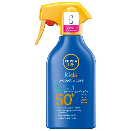 NIVEA SUN ΑΝΤΗΛΙΑΚΟ ΓΑΛΑΚΤΩΜΑ SPRAY KIDS PROTECT & CARE FP50+ 270ml