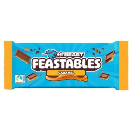 MR. BEAST FEASTABLES ΣΟΚΟΛΑΤΑ CARAMEL 60GR