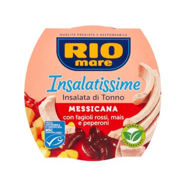 RIO MARE ΣΑΛΑΤΑ 160gr ΜΕΞΙΚΑΝΑ