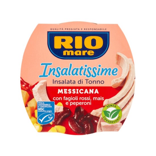 RIO MARE ΣΑΛΑΤΑ 160gr ΜΕΞΙΚΑΝΑ