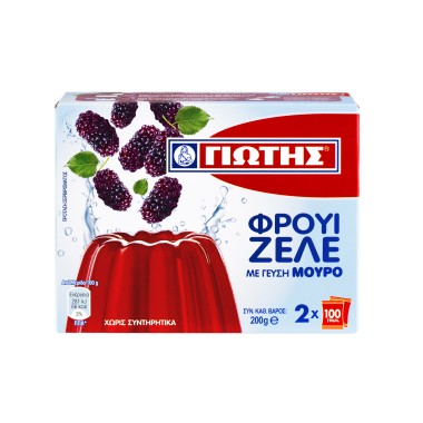 ΓΙΩΤΗΣ ΦΡΟΥΙ ΖΕΛΕ ΜΟΥΡΟ 2Χ100gr