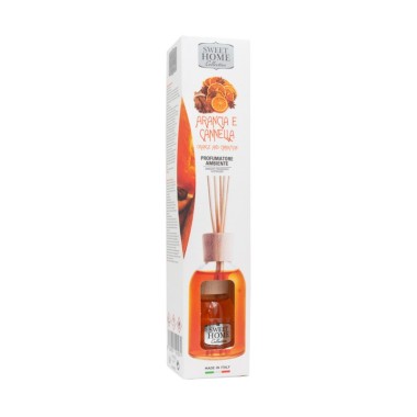 SWEET HOMECOLLECTION ΑΡΩΜΑΤΙΚΟ ΧΩΡΟΥ ΜΕ ΣΤΙΚ 100ML ORANGE & CINNAMON