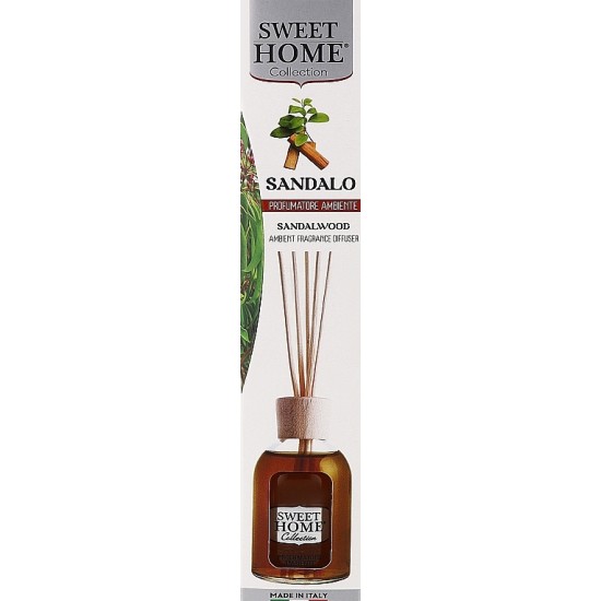 SWEET HOMECOLLECTION ΑΡΩΜΑΤΙΚΟ ΧΩΡΟΥ ΜΕ ΣΤΙΚ 100ML SANDALWOOD