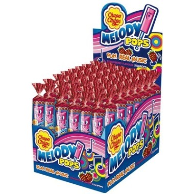 CHUPA CHUPS ΓΛΕΙΦΙΤΖΟΥΡΙ MELODY POPS (720GR) 48 STICKS X 15GR