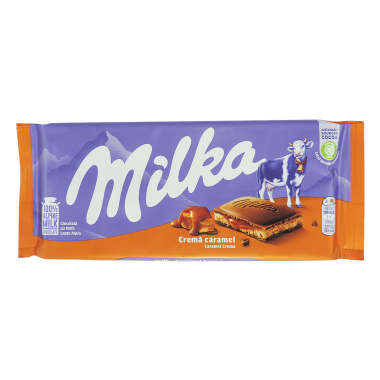 MILKA ΣΟΚΟΛΑΤΑ CARAMEL CREME 100gr - 23