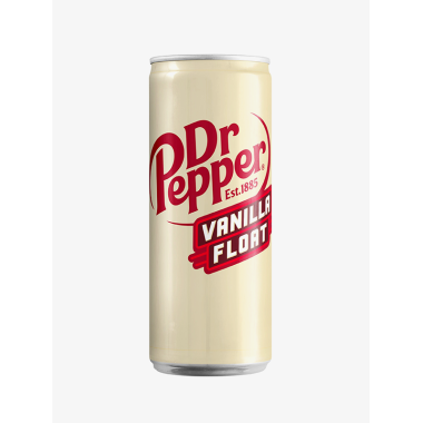 DR. PEPPER SODA 330ml  VANILLA FLOAT (EU)
