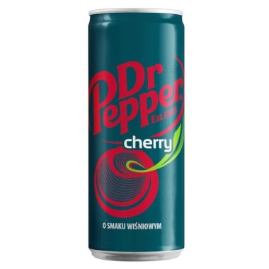 DR. PEPPER SODA 330ml CHERRY (EU)