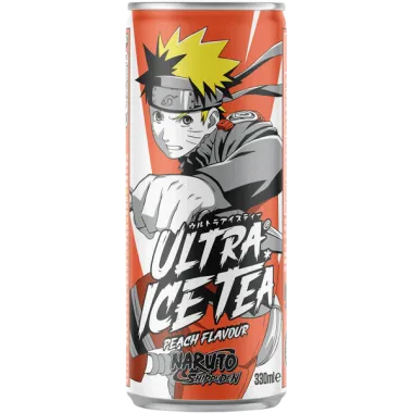 ULTRA ICE TEA 330ml NARUTO PEACH-ΡΟΔΑΝΙΚΟ