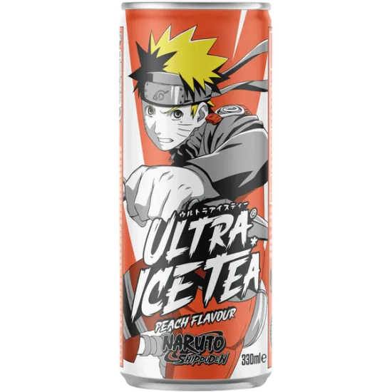 ULTRA ICE TEA 330ml NARUTO PEACH-ΡΟΔΑΝΙΚΟ