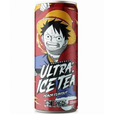 ULTRA ICE TEA 330ml LUFFY PEACH-ΡΟΔΑΝΙΚΟ