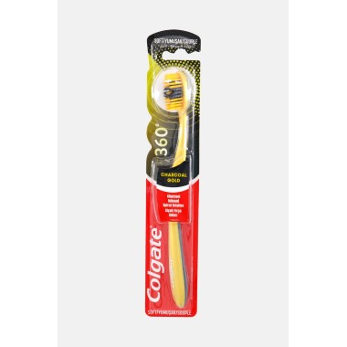 COLGATE ΟΔΟΝΤΟΒΟΥΡΤΣΑ 360ο CHARCOAL GOLD SOFT