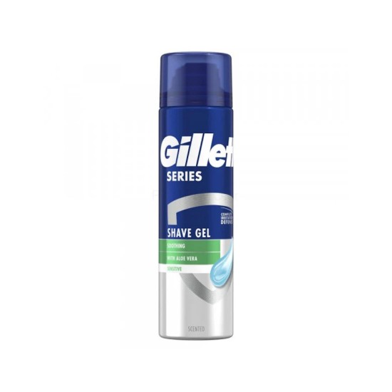 GILLETTE SERIES GEL 200ML SENSITIVE WITH ALOE VERA