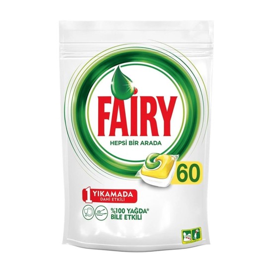 FAIRY TABS 60 ORIGINAL ALL IN ONE LEMON
