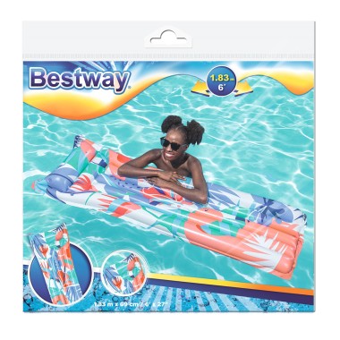 BESTWAY ΦΟΥΣΚΩΤΟ ΣΤΡΩΜΑ ΘΑΛΑΣΣΗΣ 1.83m