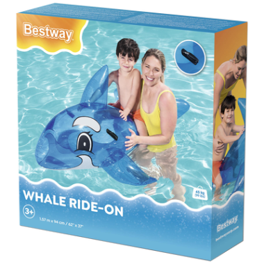 BESTWAY ΦΟΥΣΚΩΤΟ ΔΕΛΦΙΝΙ RIDE ON 3+ ΧΡΟΝΩΝ 157X94CM