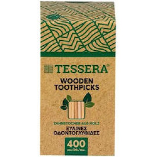 TESSERA ΟΔΟΝΤΟΓΛΥΦΙΔΕΣ ΞΥΛΙΝΕΣ 400ΤΕΜ
