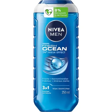 NIVEA ΑΦΡΟΛΟΥΤΡΟ 250ml 3IN1 FRESH OCEAN