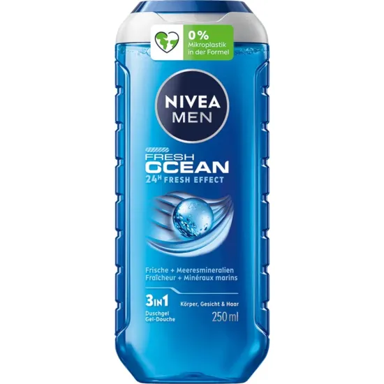 NIVEA ΑΦΡΟΛΟΥΤΡΟ 250ml 3IN1 FRESH OCEAN