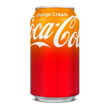 COCA COLA 330ml ORANGE CREAM