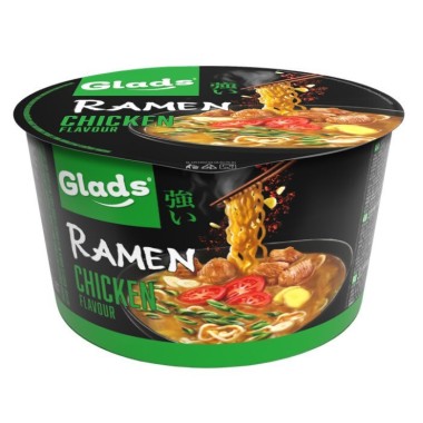GLADS INSTANT RAMEN NOODLES 105GR CHICKEN 6τεμ & KIMCHI 6τεμ (ΣΕ ΜΠΩΛ ΣΕΡΒΙ