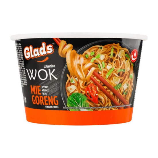 GLADS INSTANT RAMEN NOODLES 105GR MIE GORENG (ΣΕ ΜΠΩΛ ΣΕΡΒΙΡΙΣΜΑΤΟΣ)