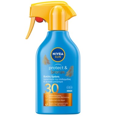 NIVEA SUN (GR) ΑΝΤΗΛΙΑΚΟ ΓΑΛΑΚΤΩΜΑ SPRAY PROTECT & BRONZE FP30 250ml