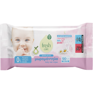 FRESH CARE ΜΩΡΟΜΑΝΤΗΛΑ 100TEM ΑΡΩΜΑ BABY POWDER