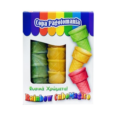 COPA PAGOTOMANIA ΚΟΥΠΑΚΙΑ ΠΑΓΩΤΟΥ RAINBOW CUBMAGICO 80gr 15TEM