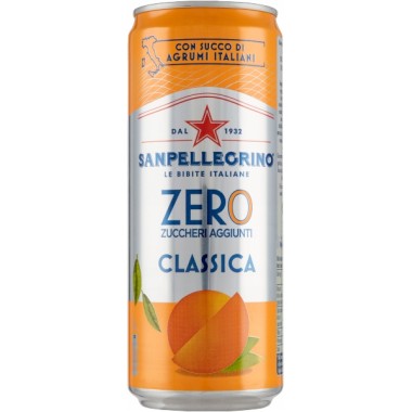 S. PELLEGRINO ΑΝΘΡΑΚΟΥΧΟ ΑΝΑΨΥΚΤΙΚΟ 330ml CLASSIC ZERO