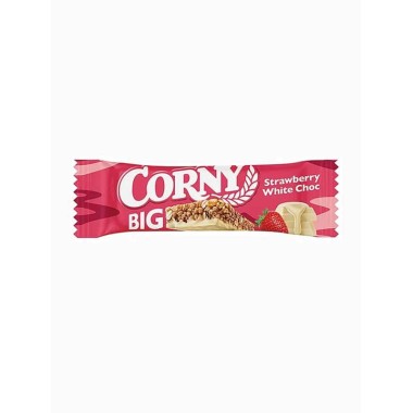 CORNY BIG ΜΠΑΡΑ ΔΗΜΗΤΡΙΑΚΩΝ 40gr ΜΕ ΦΡΑΟΥΛΑ ΚΑΙ ΛΕΥΚΗ ΣΟΚΟΛΑΤΑ