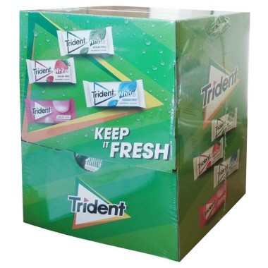 TRIDENT ΤΣΙΧΛΕΣ WHITE MIX 500ΤΕΜ
